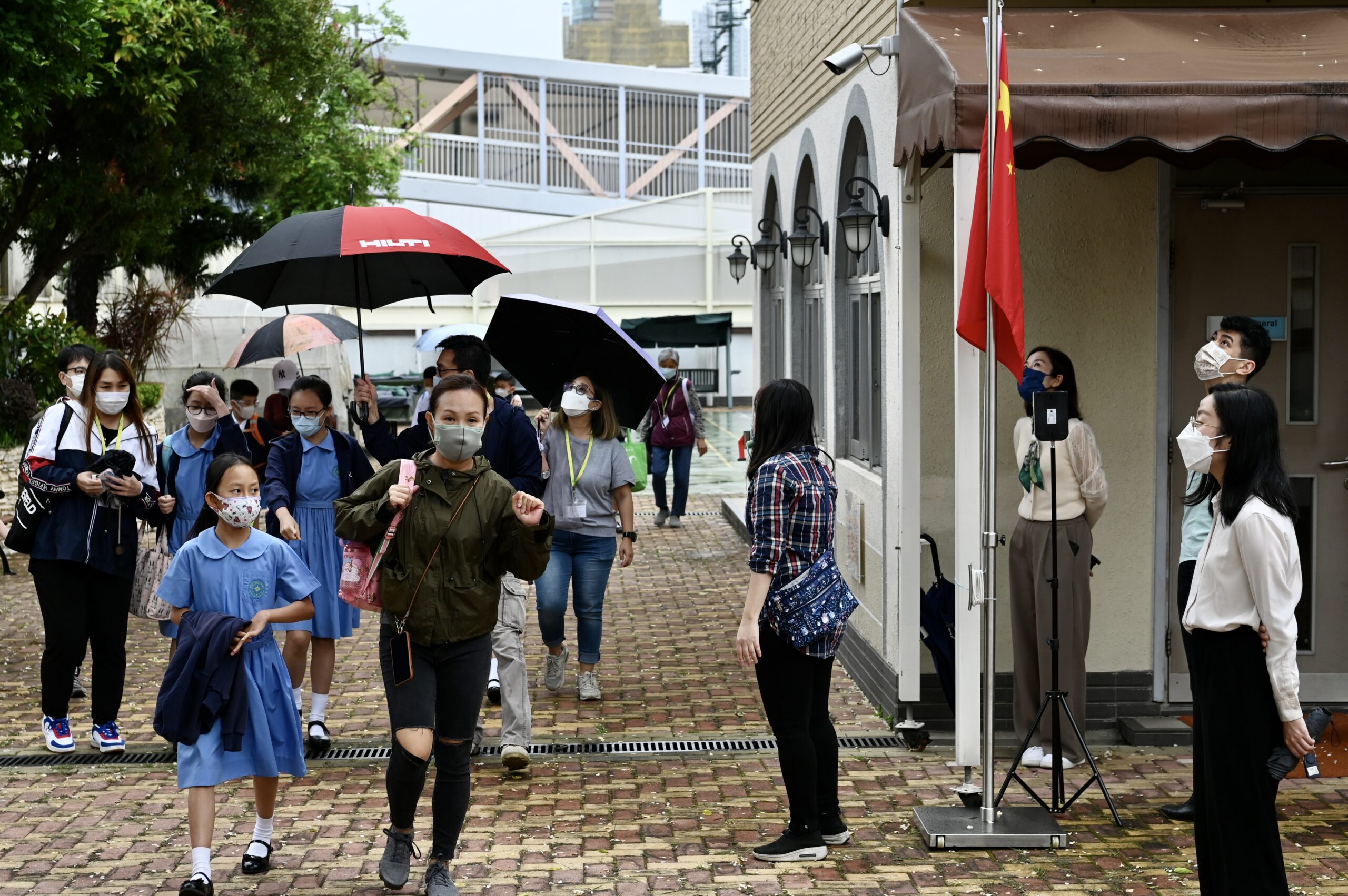 香港部分小学恢复半日面授课堂 城市新闻网icitynews