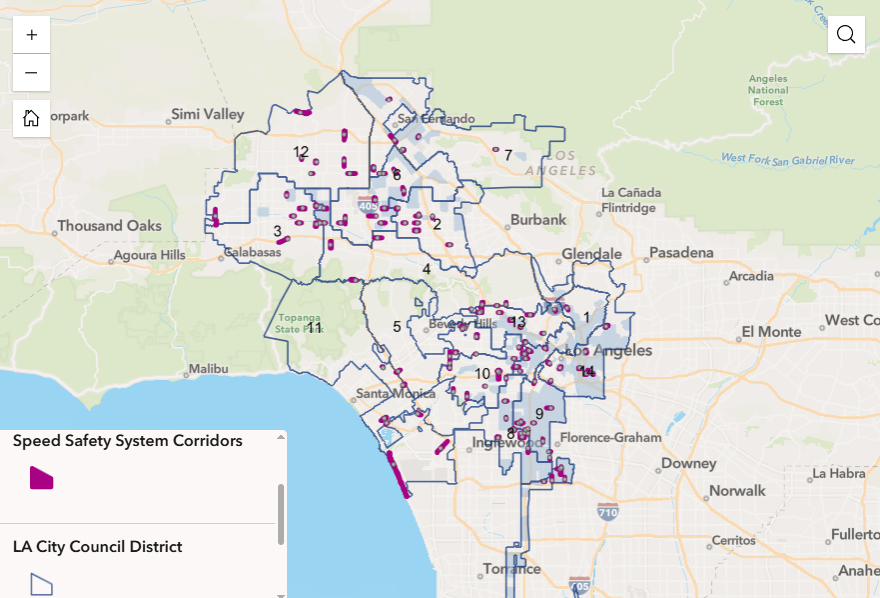 洛杉矶要装测速摄像头了！超速11英里就会被拍