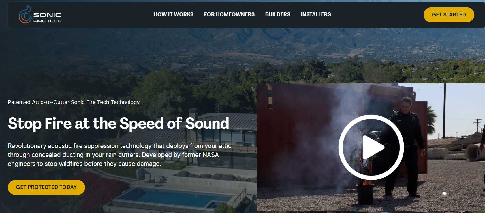 颠覆传统！消防员用“声音”灭火，几毫秒控制火源